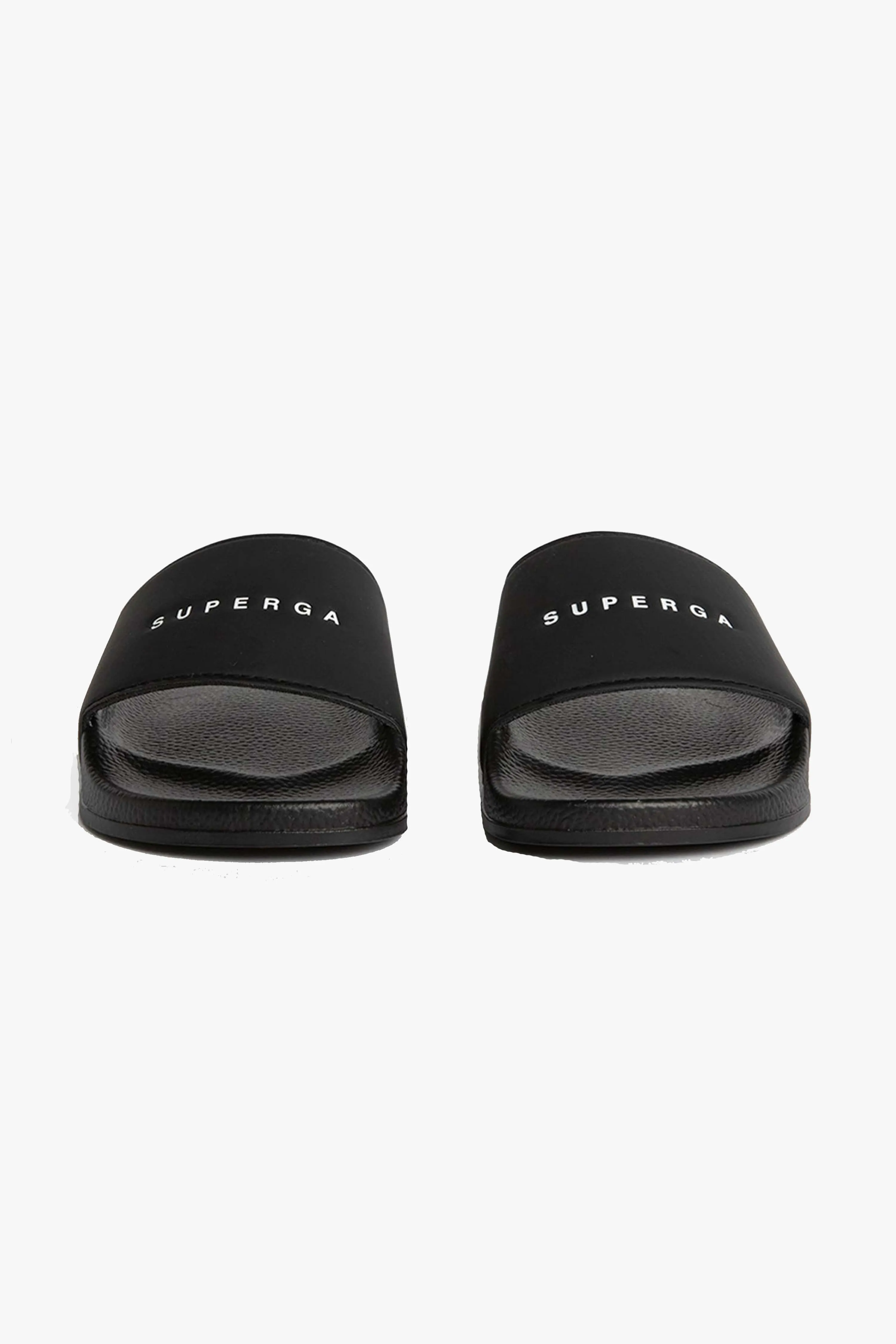 1908 Black Superga Logo Slides