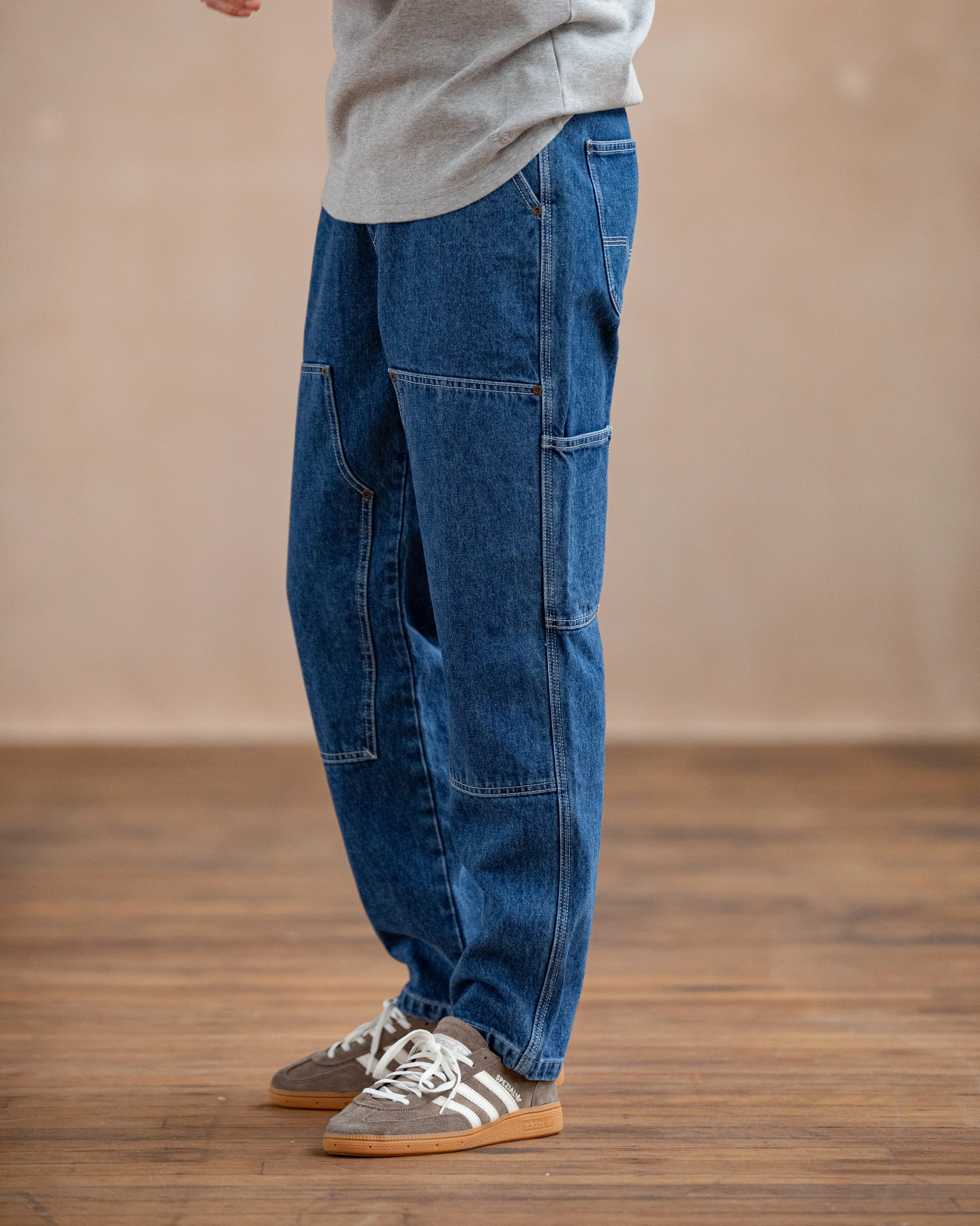 304 Albion Carpenter Pant - Washed Denim