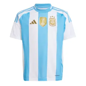 adidas Kids Argentina 2024/25 Home Jersey White/Blue Burst