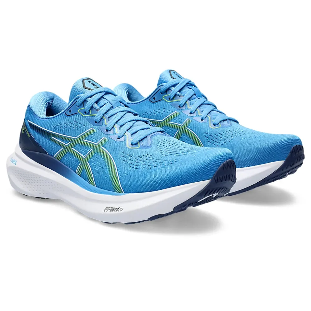 ASICS Men's Gel-Kayano 30 Running Shoe (Water Scape/Electric Lime)