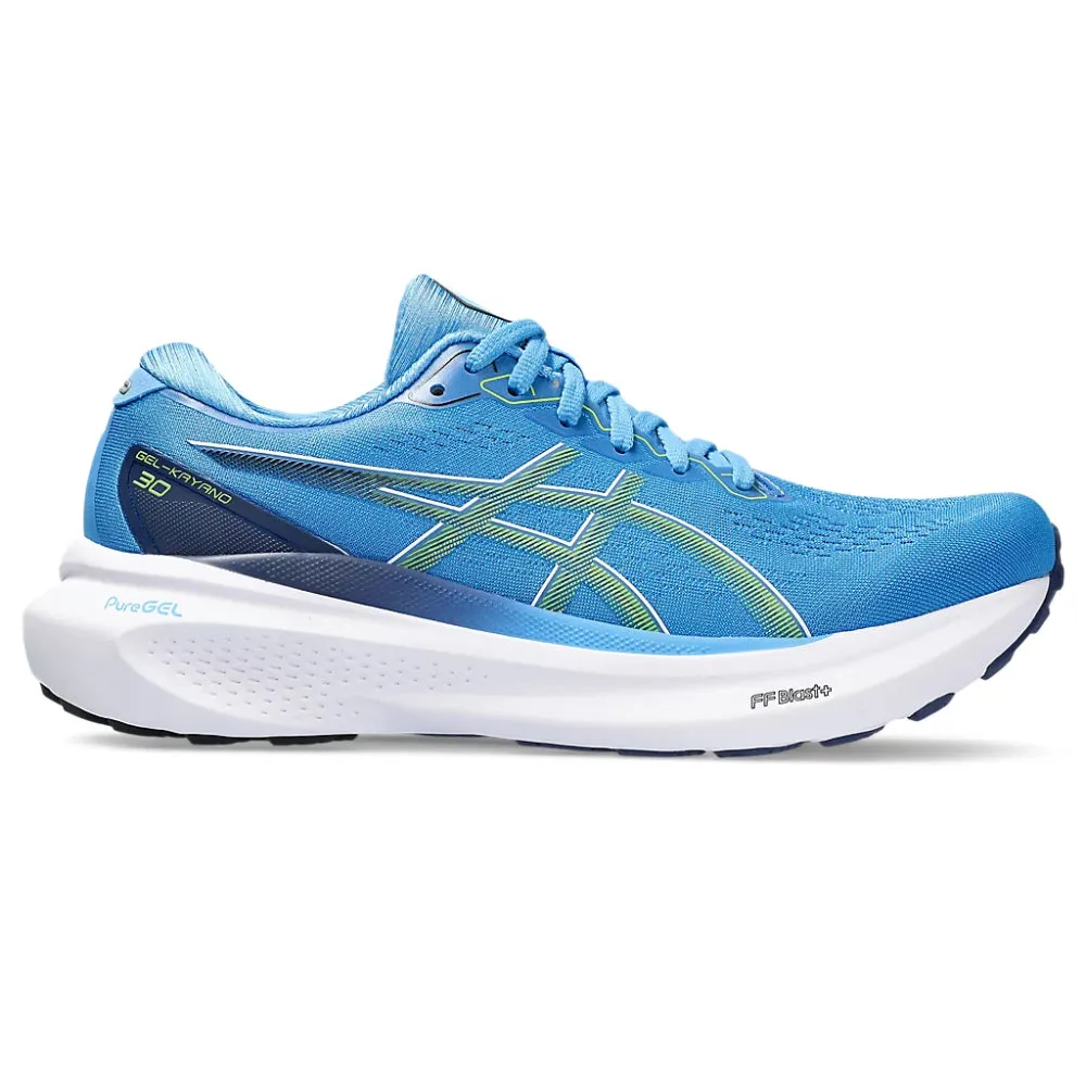 ASICS Men's Gel-Kayano 30 Running Shoe (Water Scape/Electric Lime)