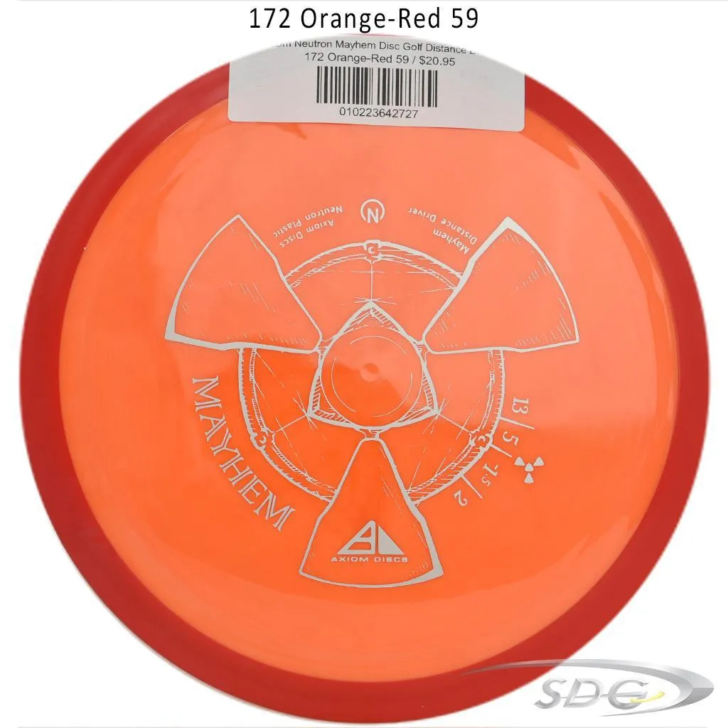 Axiom Neutron Mayhem Disc Golf Distance Driver