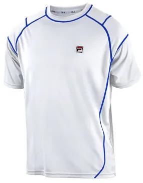 Baseline Solid Crew Neck Shirt by Fila