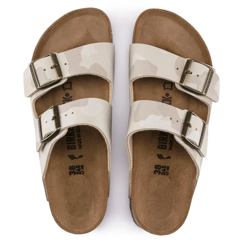 Birkenstock Women's Arizona Birko-Flor (Desert Soil Camo Sand)