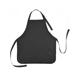 Black ProEquip Apron Restaurant Poly Cotton Kitchen Aprons 3 Pockets PACK OF 10