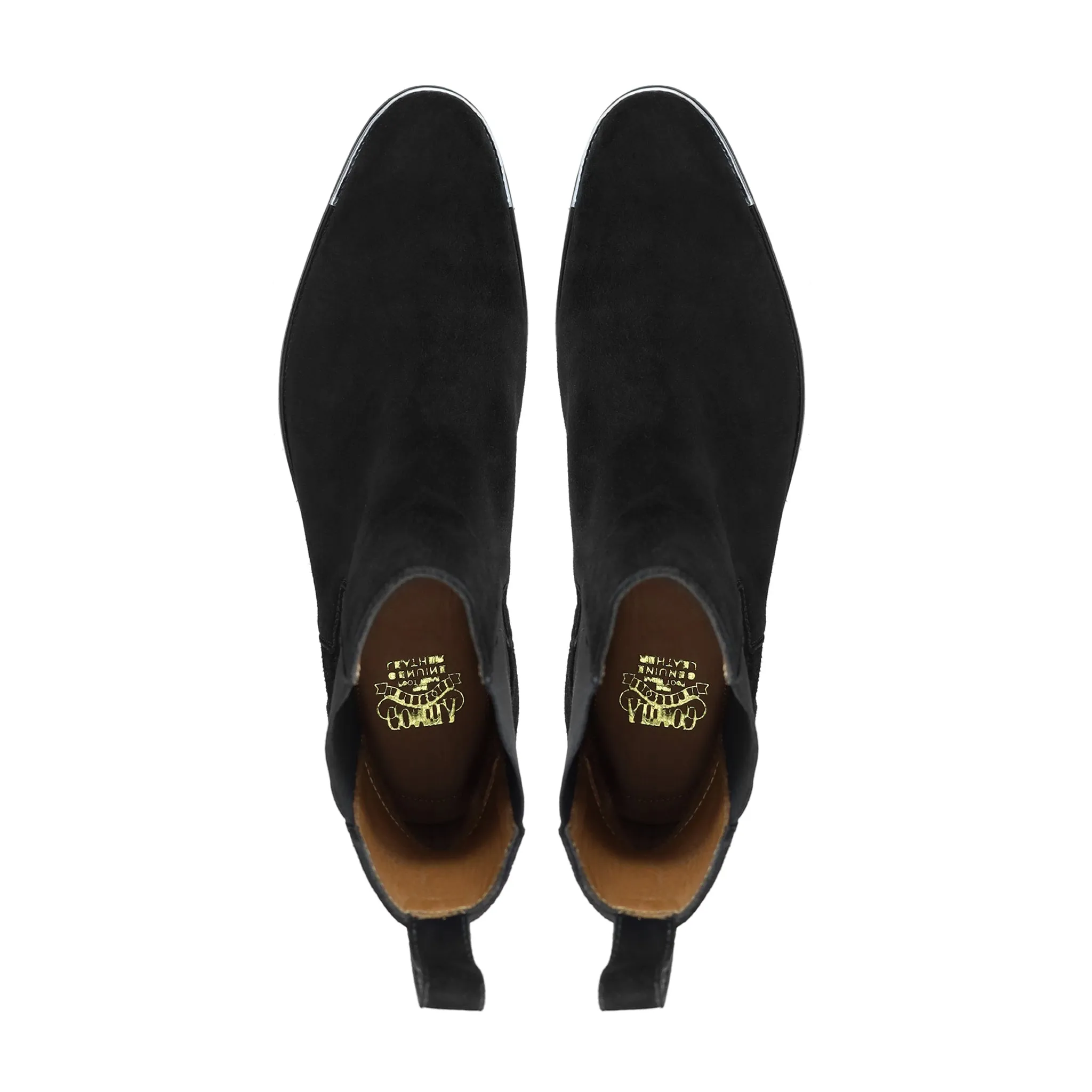 BLUDENZ - BLACK KID SUEDE CHELSEA