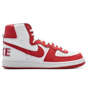 Comme des Garcons Homme Plus x Nike Terminator High SP - White/University Red