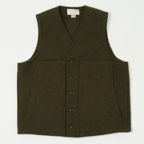 Filson Mackinaw Wool Vest - Forest Green