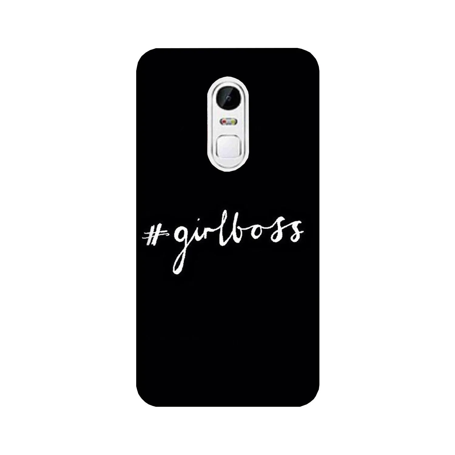 #GirlBoss Mobile Back Case for Lenovo Vibe X3 (Design - 266)