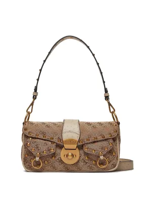 GUESS Sardinia Vintage Borsa Donna Latte Logo JB900819