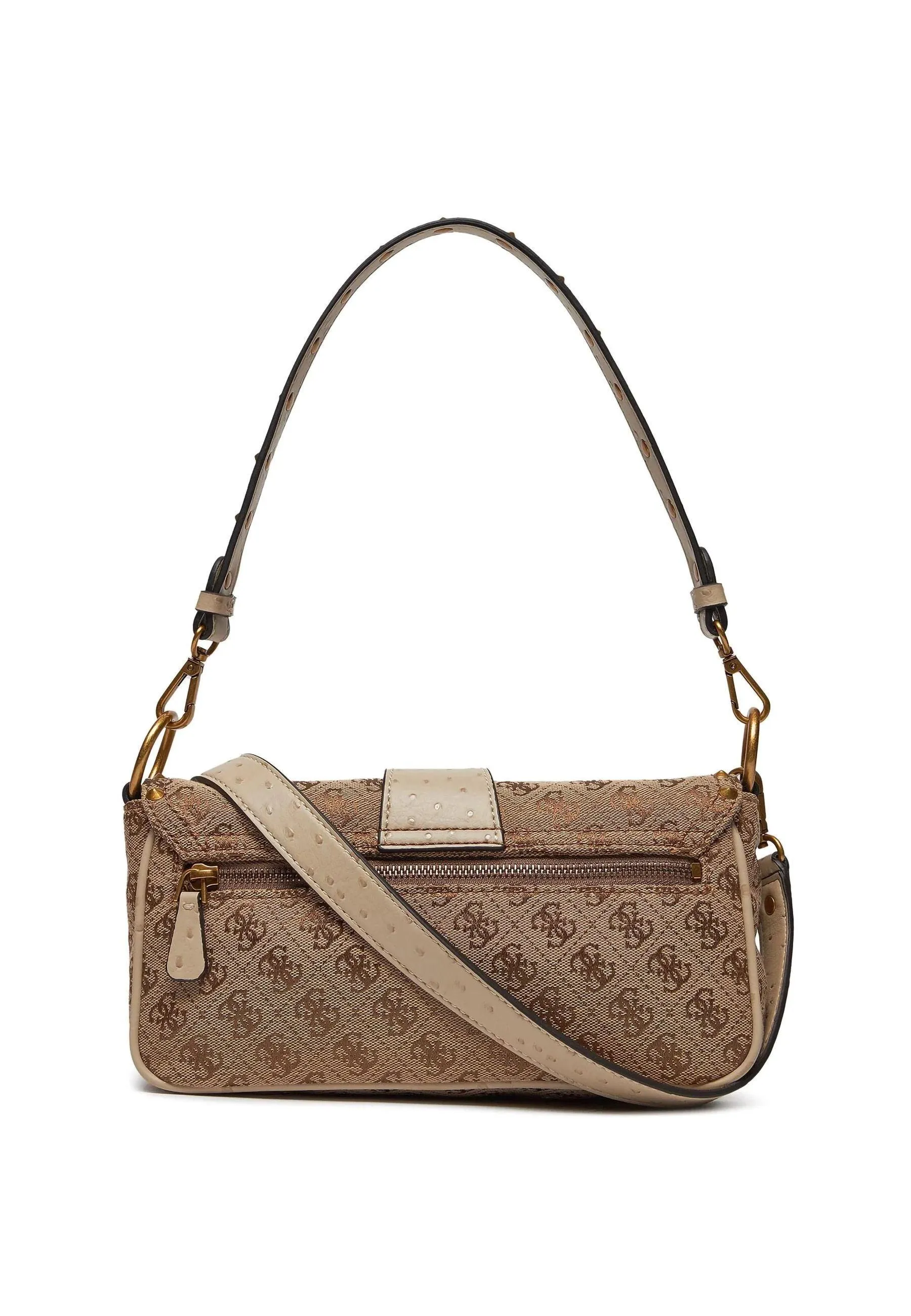 GUESS Sardinia Vintage Borsa Donna Latte Logo JB900819