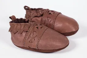 Handmade Baby Moccasin - Brown