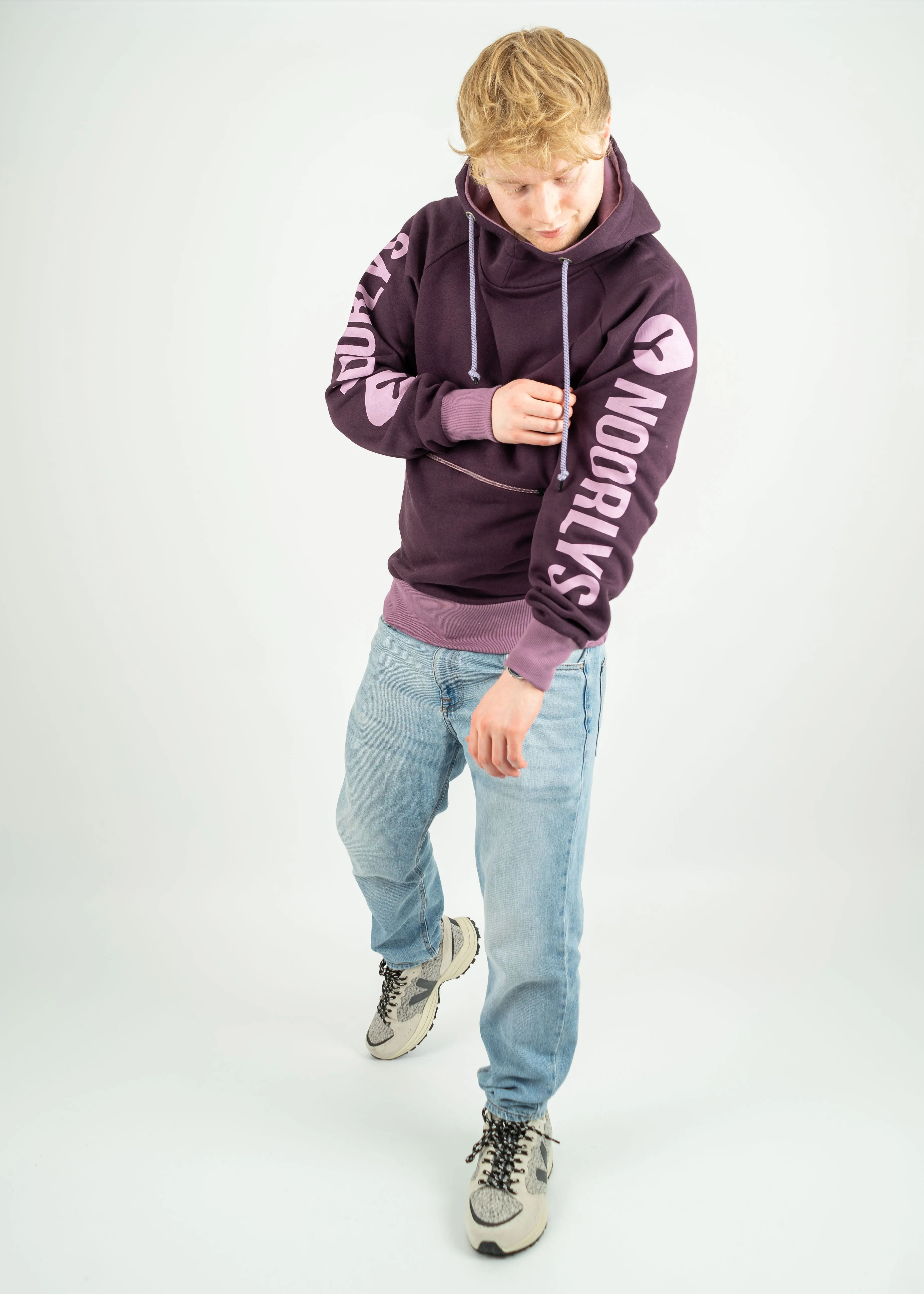 Hoodie RAFFIG PlumPerfect/Grapeade