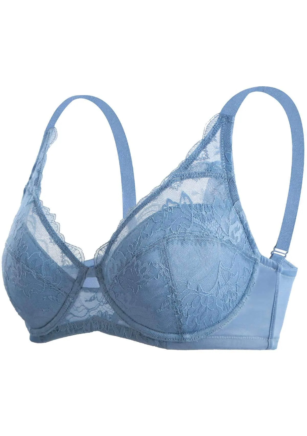 HSIA Lightly Padded Minimizer Lace Bra