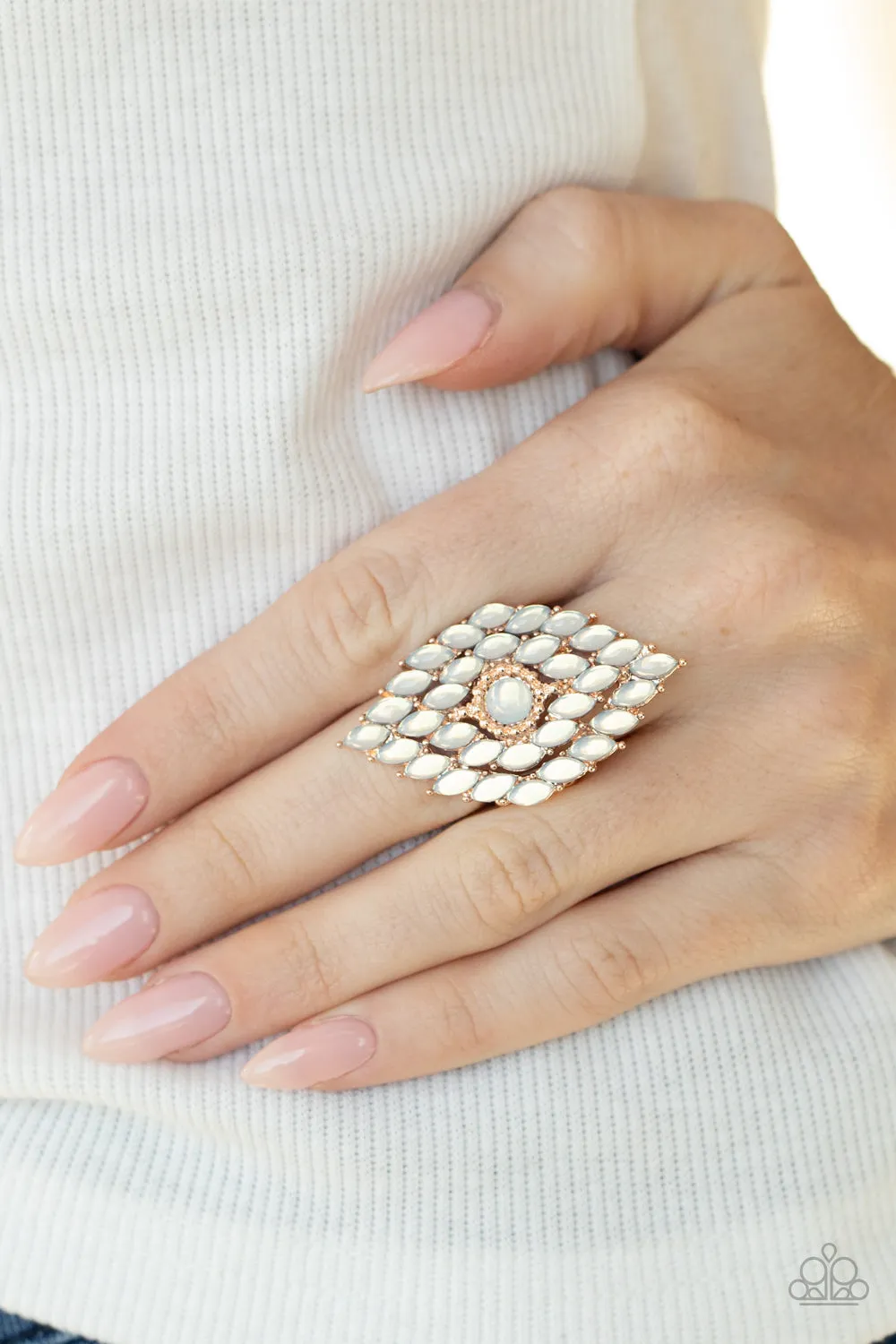 Incandescently Irresistible - Rose Gold Ring