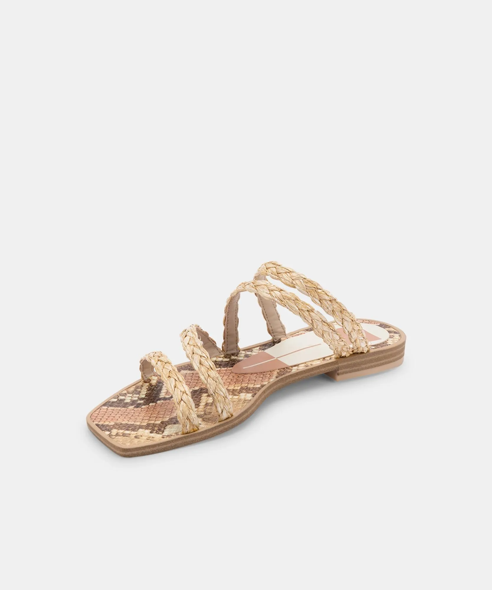 IZABEL SANDALS LT NATURAL RAFFIA