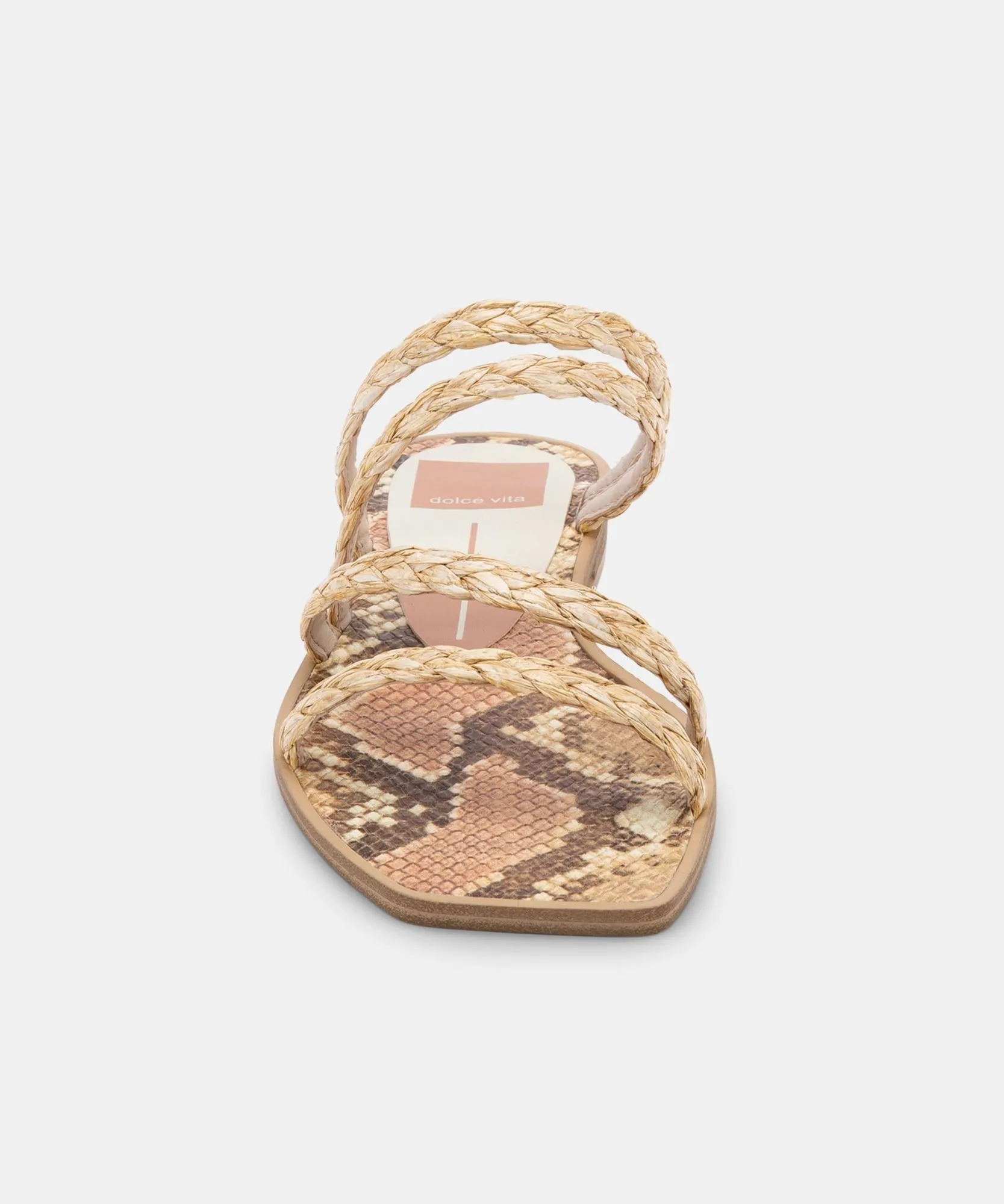 IZABEL SANDALS LT NATURAL RAFFIA