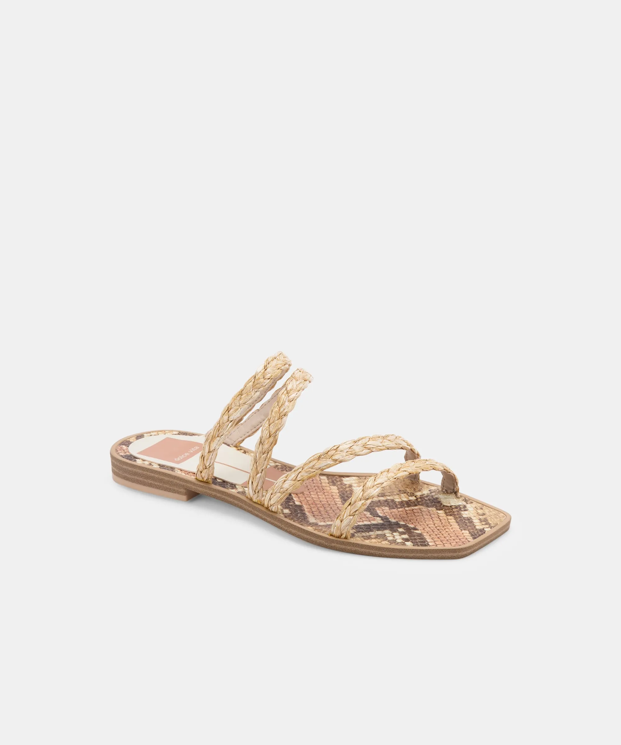 IZABEL SANDALS LT NATURAL RAFFIA