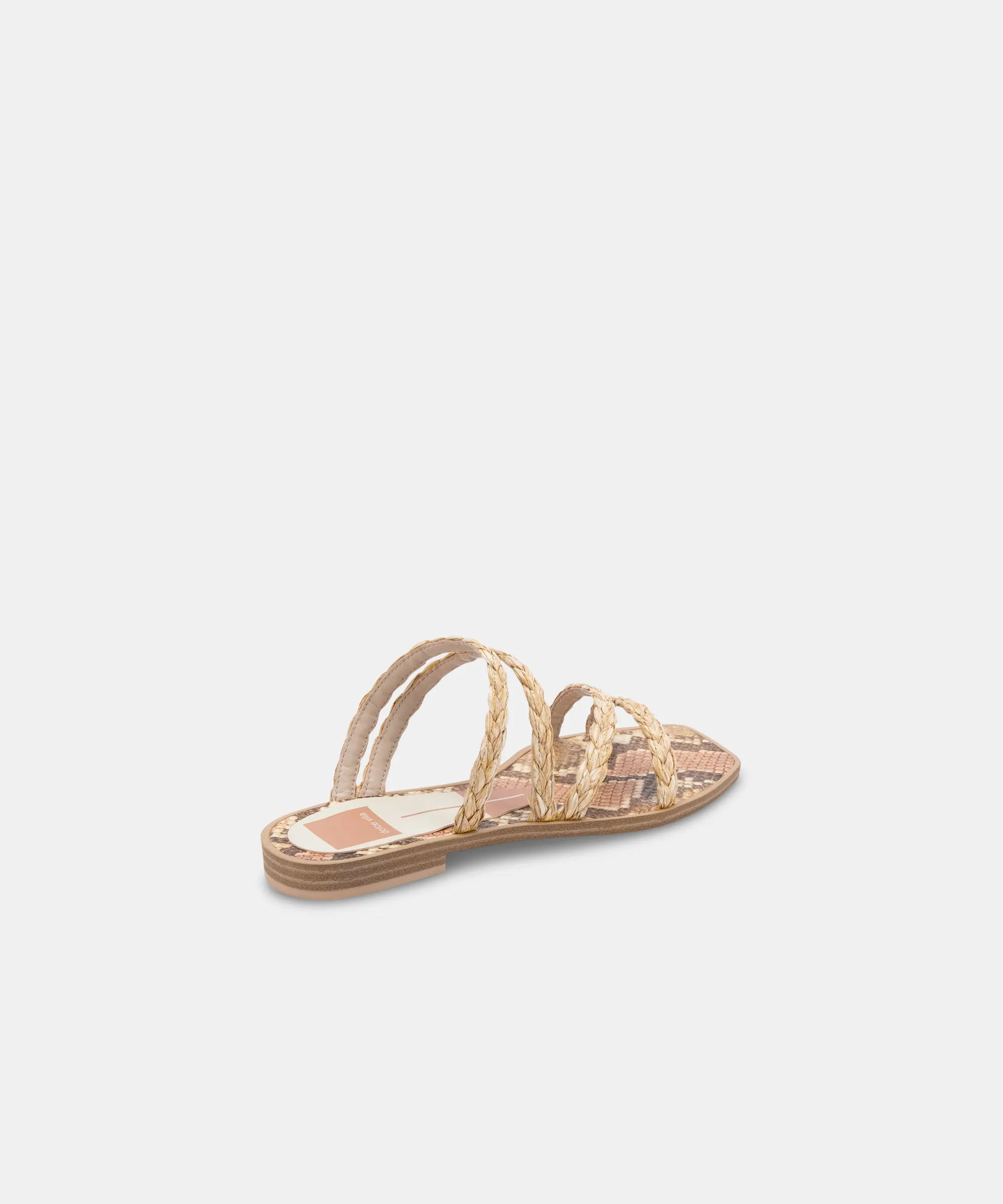 IZABEL SANDALS LT NATURAL RAFFIA