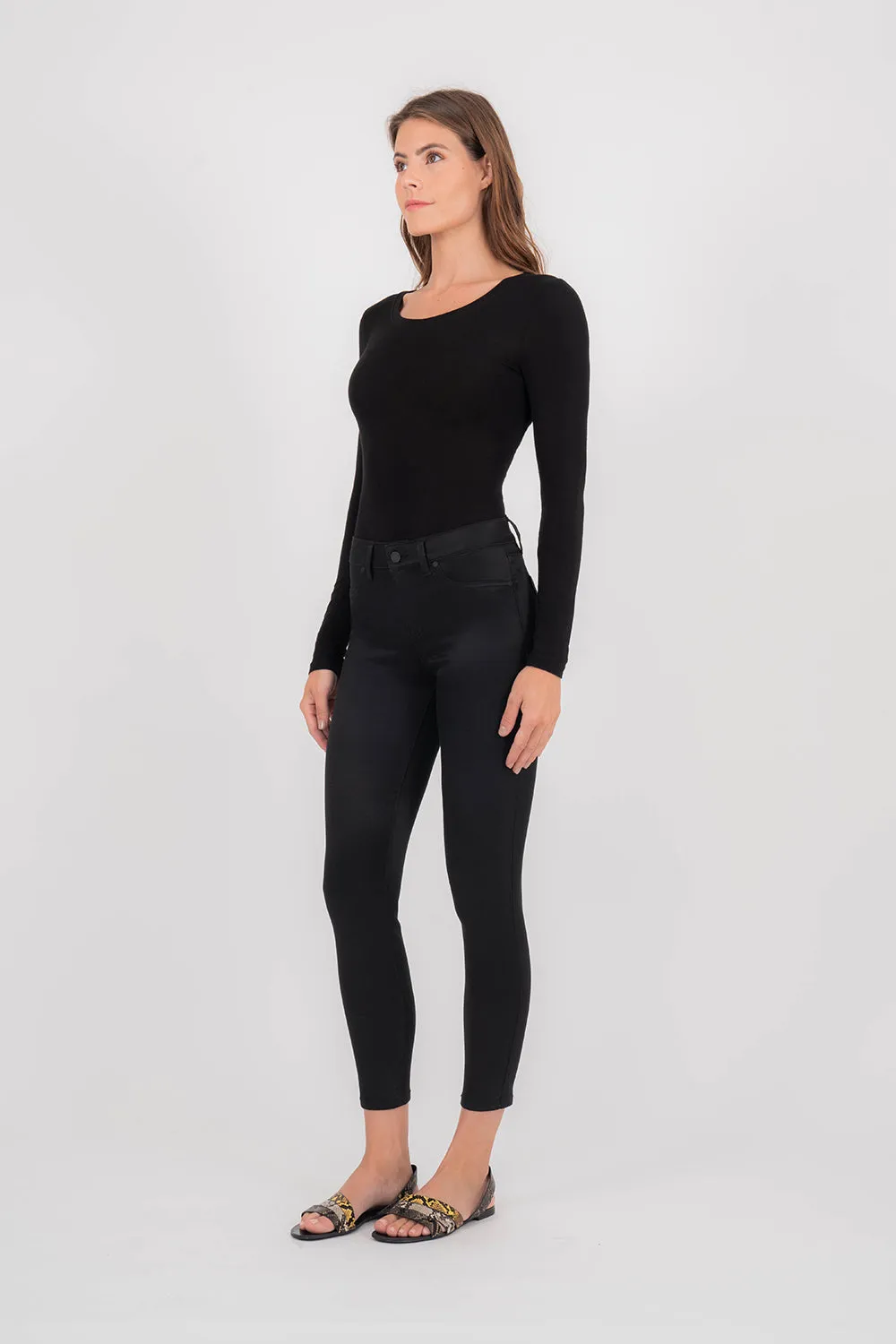 Madison Midrise Sateen Skinny