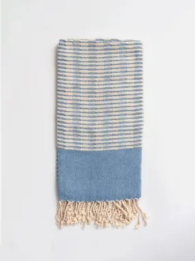 Miami Hammam Towel, Blue