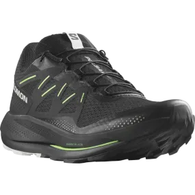 Salomon Pulsar Trail Shoe (Men's) Black / Black / Green Gecko