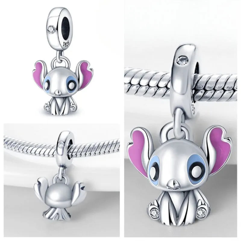 Sterling Silver Stitch Charm Fit