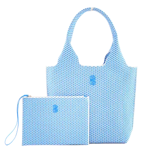 Sutton City Tote - Blue Diamond - Medium