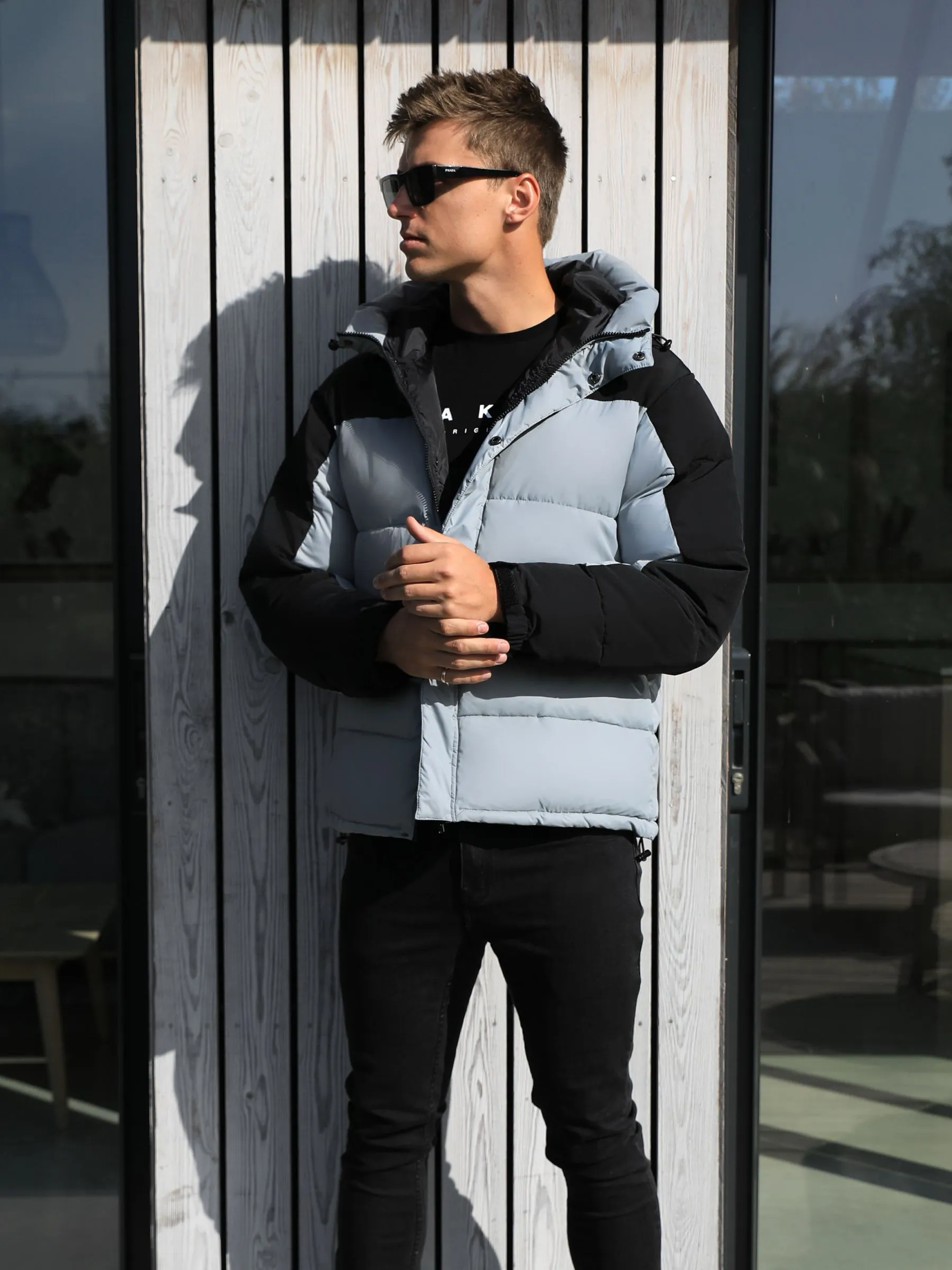 Tampa Puffer Coat - Grey