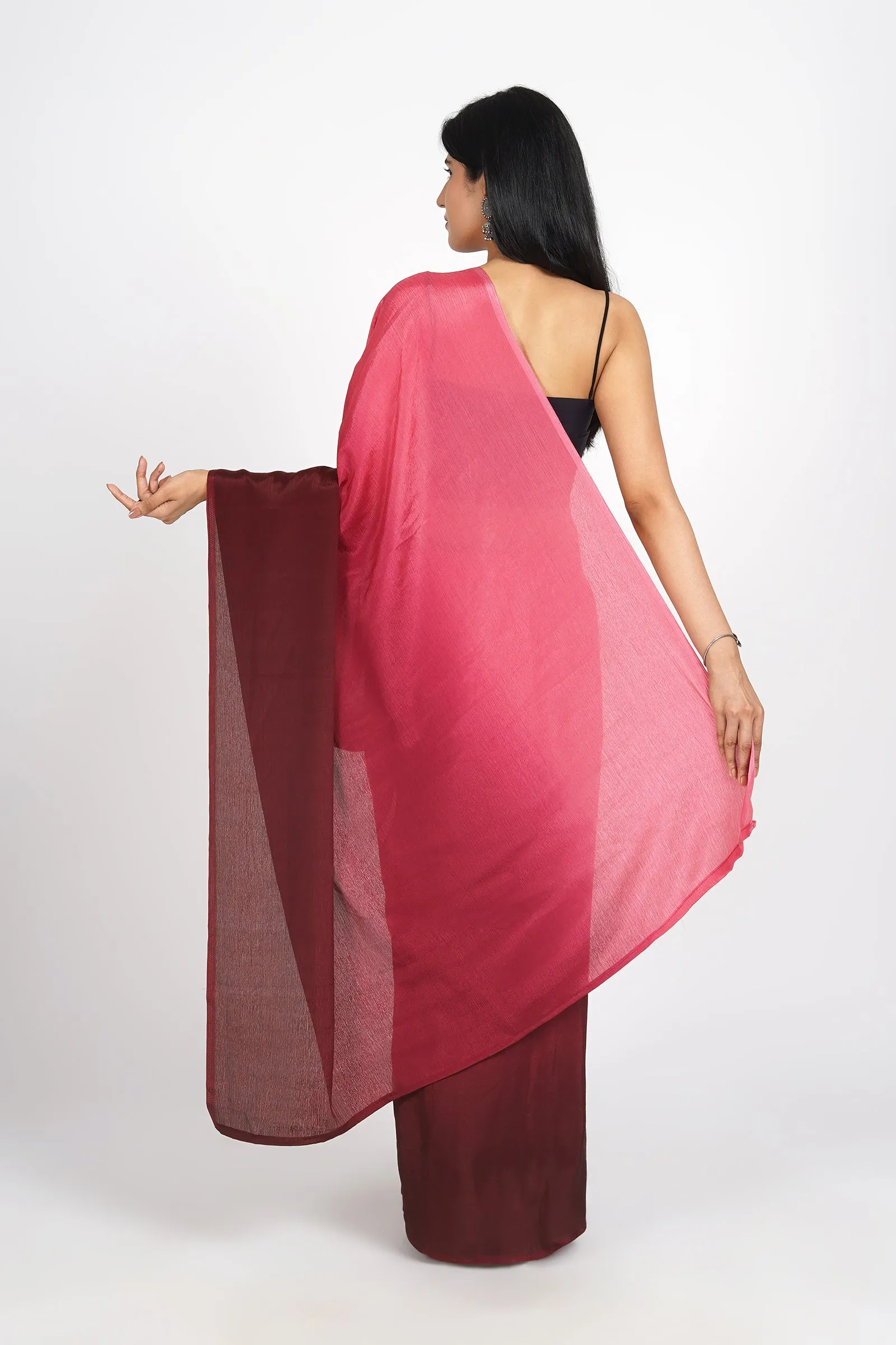 Teejh Ethereal Orchid Pre-Draped Saree