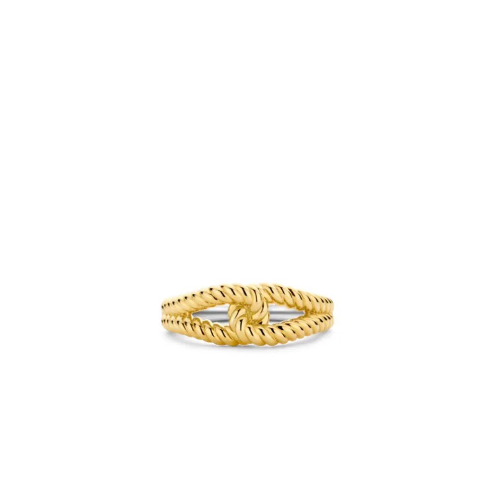 Ti Sento Intertwined Knot Ring