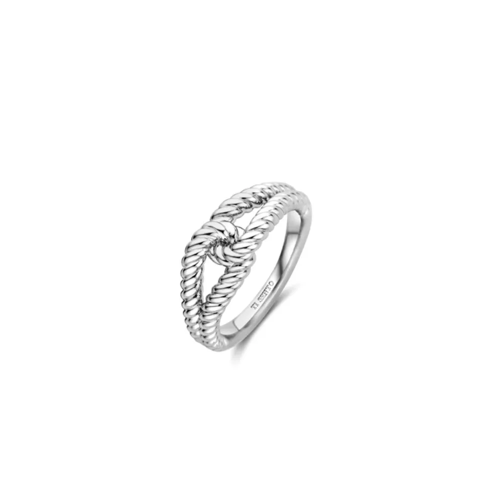 Ti Sento Intertwined Knot Ring