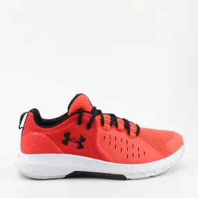 Under Armour Charged Commit 2 Mens Red Lace Up Trainers 3022027 600